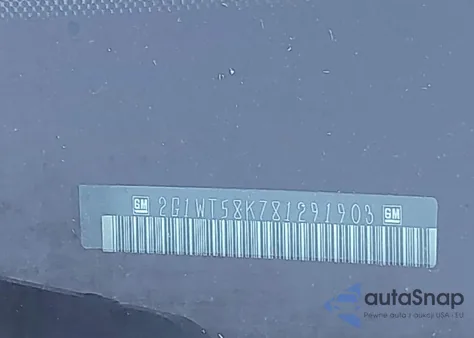 2008 Chevrolet Impala Lt из США, поврежденный, VIN 2G1WT58K781291903